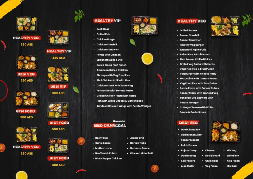 Food Menu